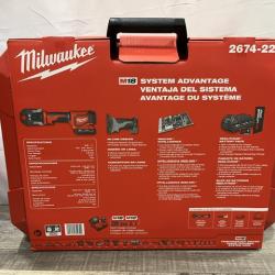 NEW - Milwaukee 18V Lithium-Ion Cordless Short Throw PEX Press Tool Kit