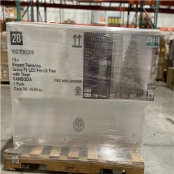DALLAS LOCATION- AS-IS ASSORTED CHRISTMAS TREES PALLET
