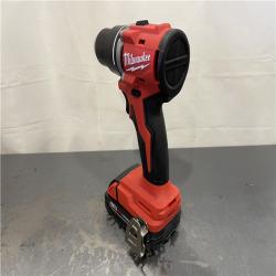 AS-IS - Milwaukee M18 18V Lithium-Ion Brushless Cordless 1/2 in. Compact Drill/Driver Kit