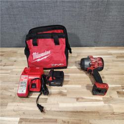 HOUSTON LOCATION - AS-IS Milwaukee FUEL 18V Lithium-Ion Brushless Cordless 1/2 in. Impact Wrench w/Friction Ring Kit