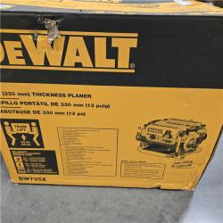 AS-IS DEWALT 13 2 Speed 3-Knife Thickness Planer