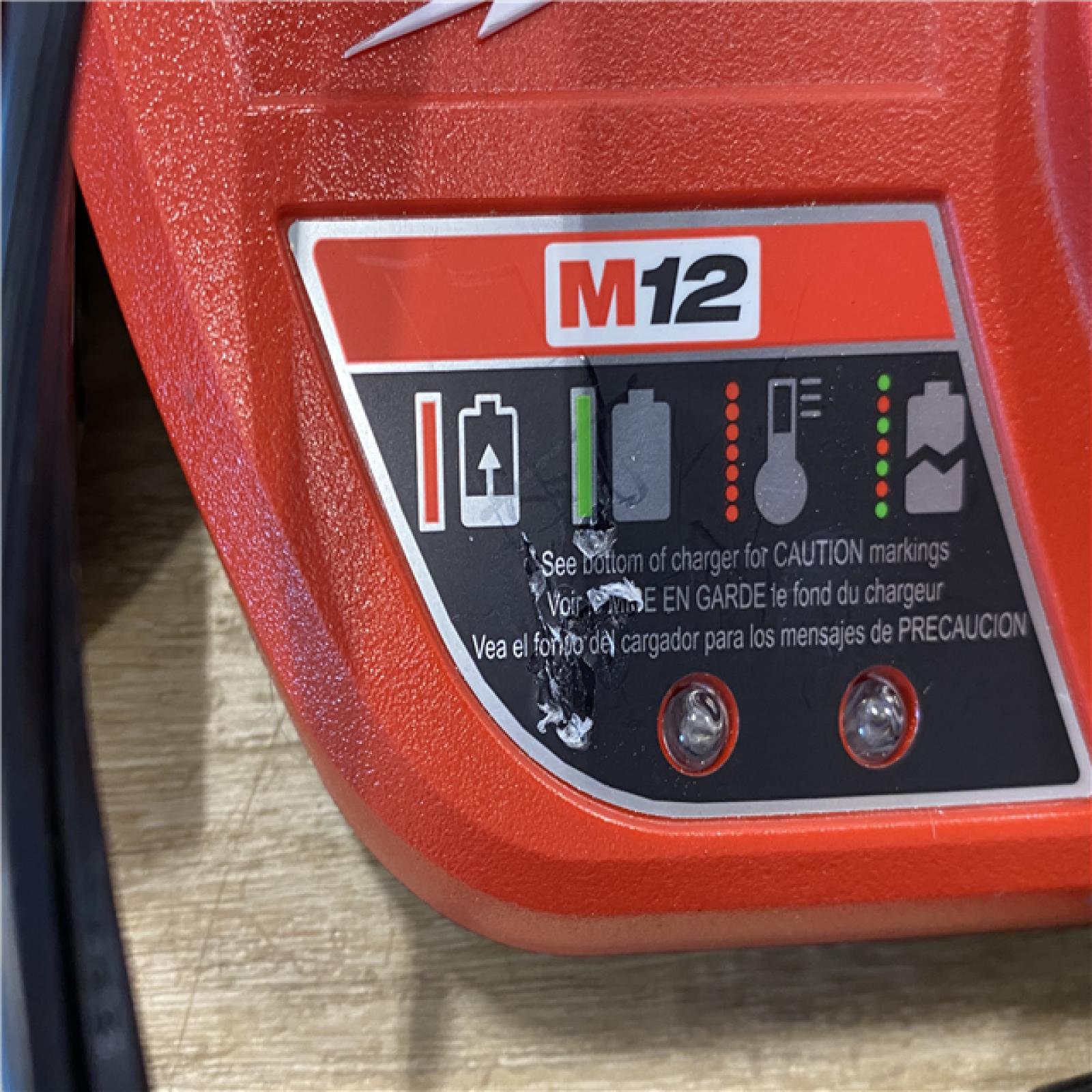 AS-IS Milwaukee 12-Volt Lithium-Ion Brushless Cordless Subcompact Drill and Impact Driver Combo Kit