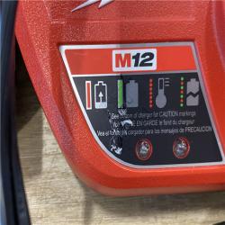 AS-IS Milwaukee 12-Volt Lithium-Ion Brushless Cordless Subcompact Drill and Impact Driver Combo Kit