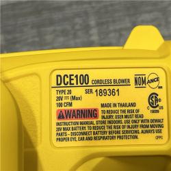 AS-IS DEWALT Cordless Compact Jobsite Blower(Tool Only)