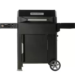 DALLAS LOCATION- AS-IS MASTERBUILT AutoIgnite Series 545 Digital Charcoal Grill and Smoker in Black
