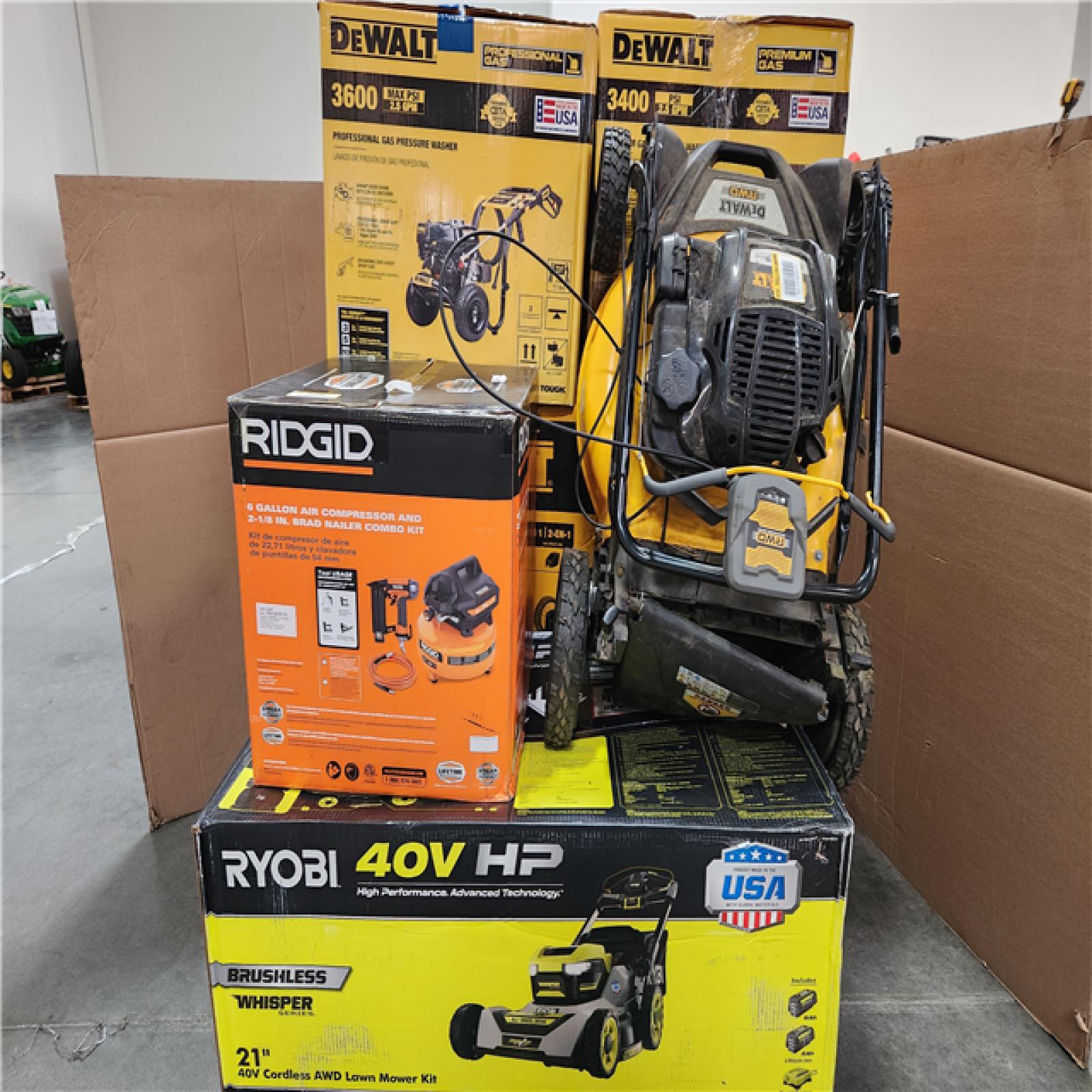 CALIFORNIA AS-IS OUT DOOR POWER EQUIPMENT