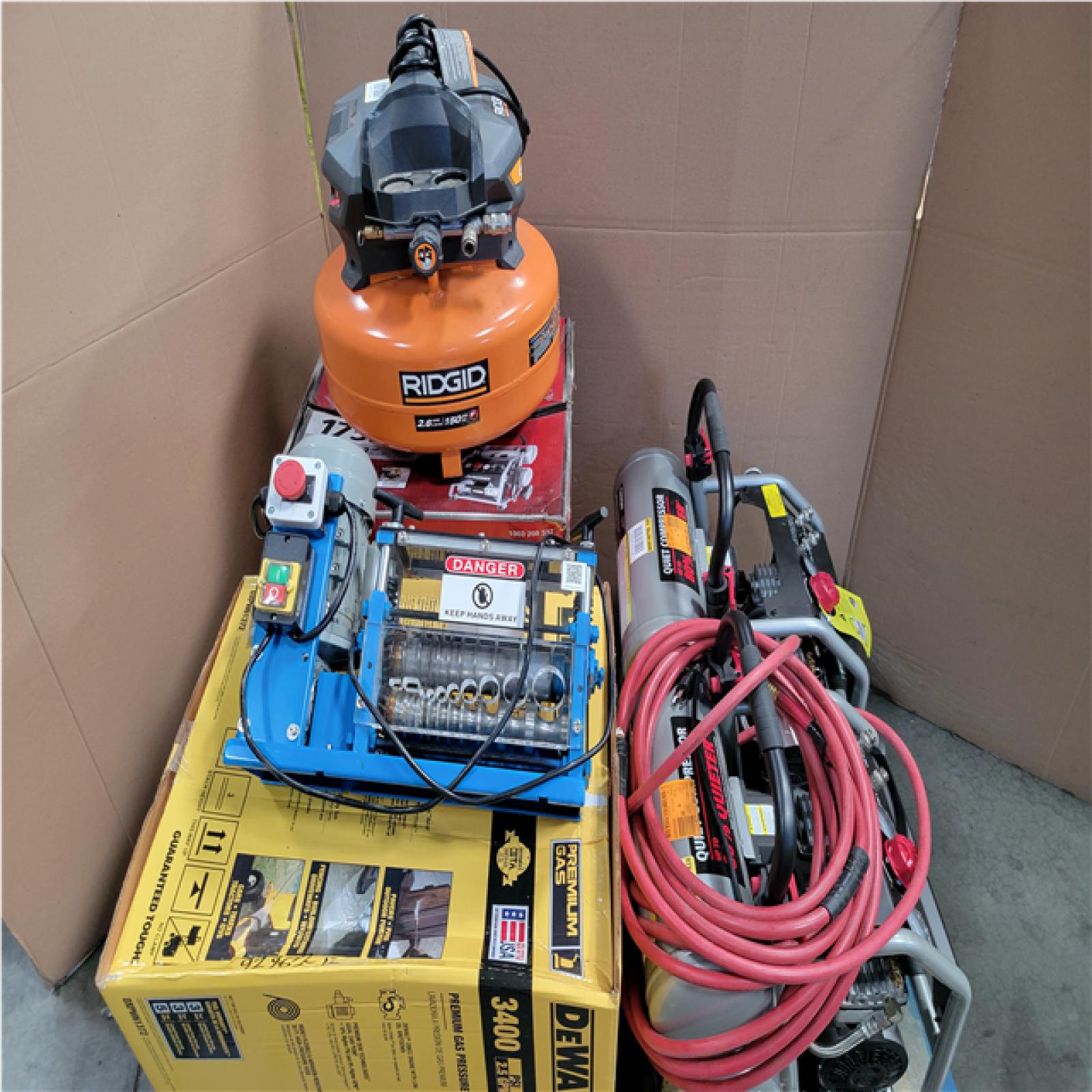 CALIFORNIA AS-IS OUTDOOR POWER EQUIPMENT