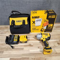 HOUSTON LOCATION - AS-IS DEWALT 20V MAX* XR 1/2 High Torque Impact Wrench W/ BATTERY & CHARGER