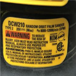 AS-IS DEWALT 20V MAX XR Cordless Brushless 5 in. Random Orbital Sander (Tool Only)