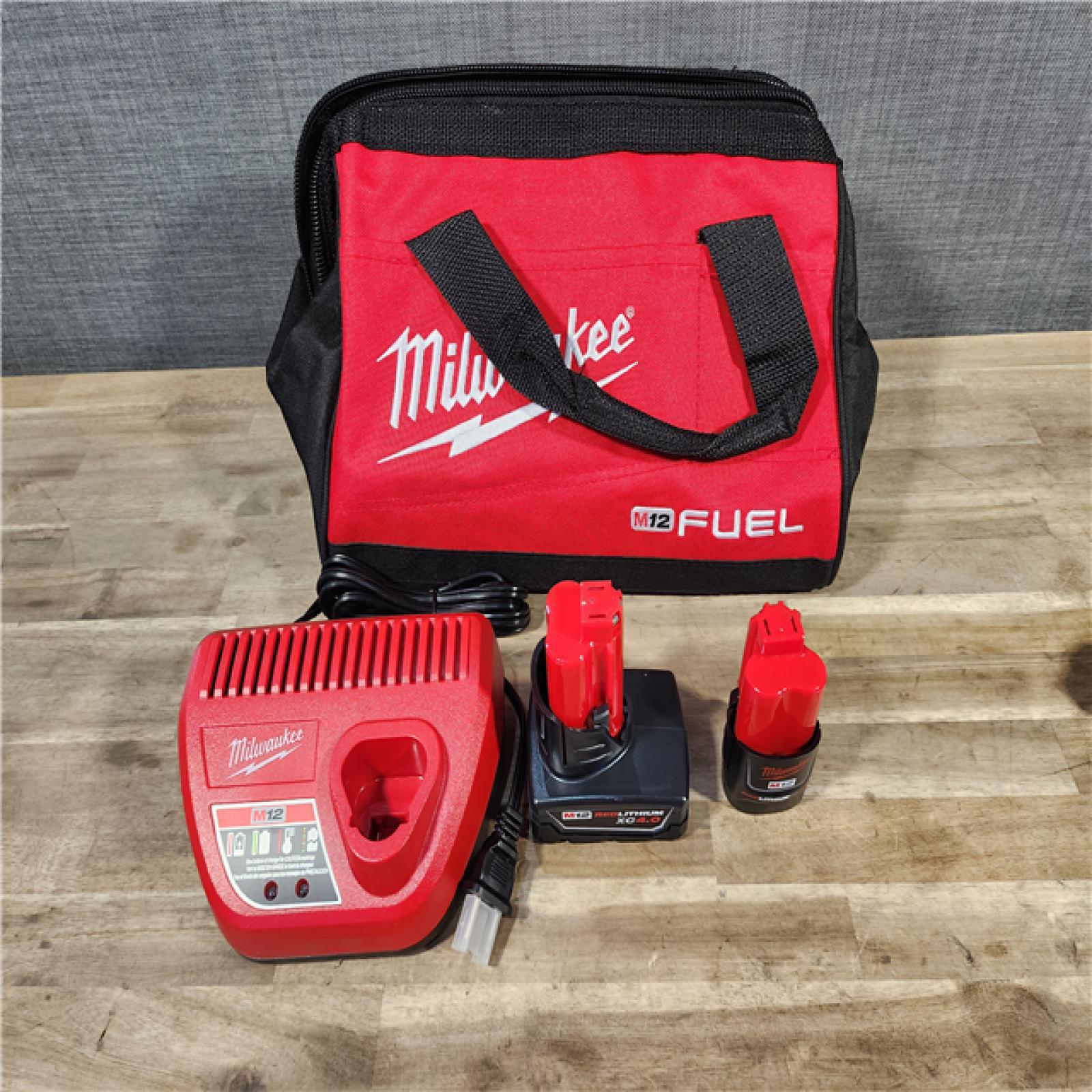 HOUSTON LOCATION - AS-IS (APPEARS LIKE NEW) Milwaukee 3497-22 12V Brushless Hammer Drill and Impact Driver Combo Kit