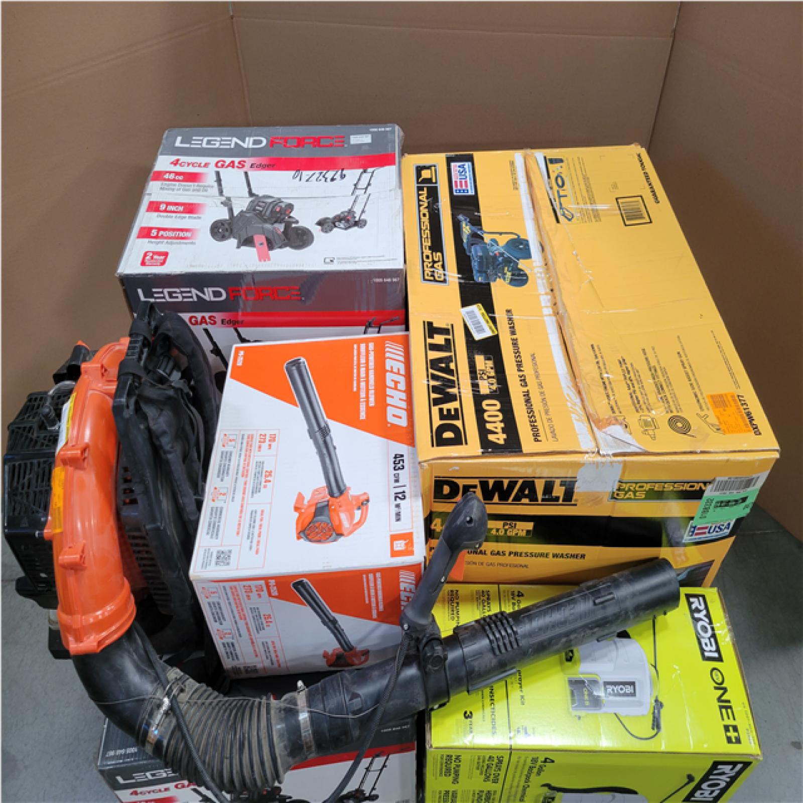 CALIFORNIA AS-IS OUTDOOR POWER EQUIPMENT