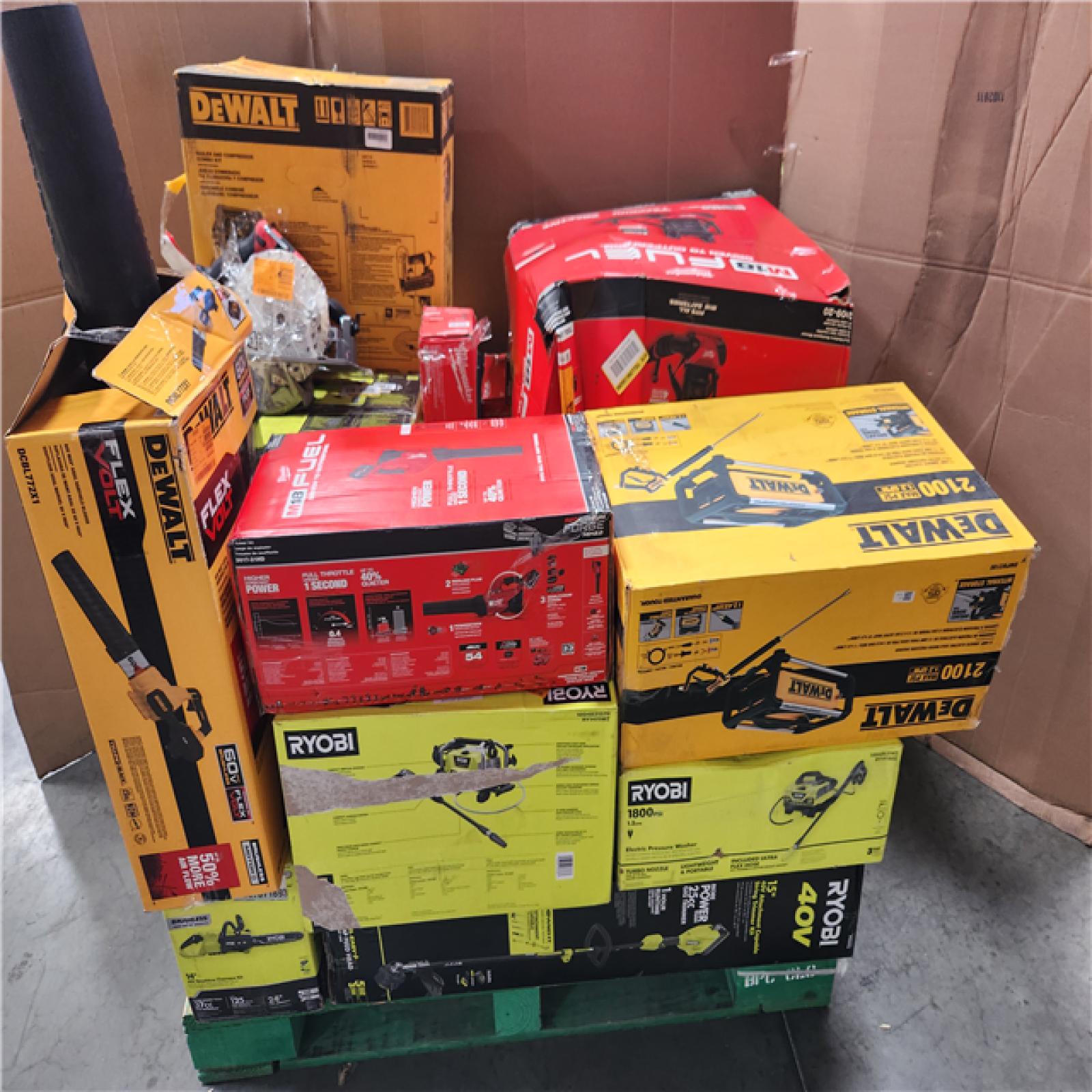 CALIFORNIA AS-IS TOOL PALLET