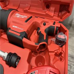 AS-IS Milwaukee 12-Volt Lithium-Ion Cordless Drain Cleaning Airsnake Air Gun Kit