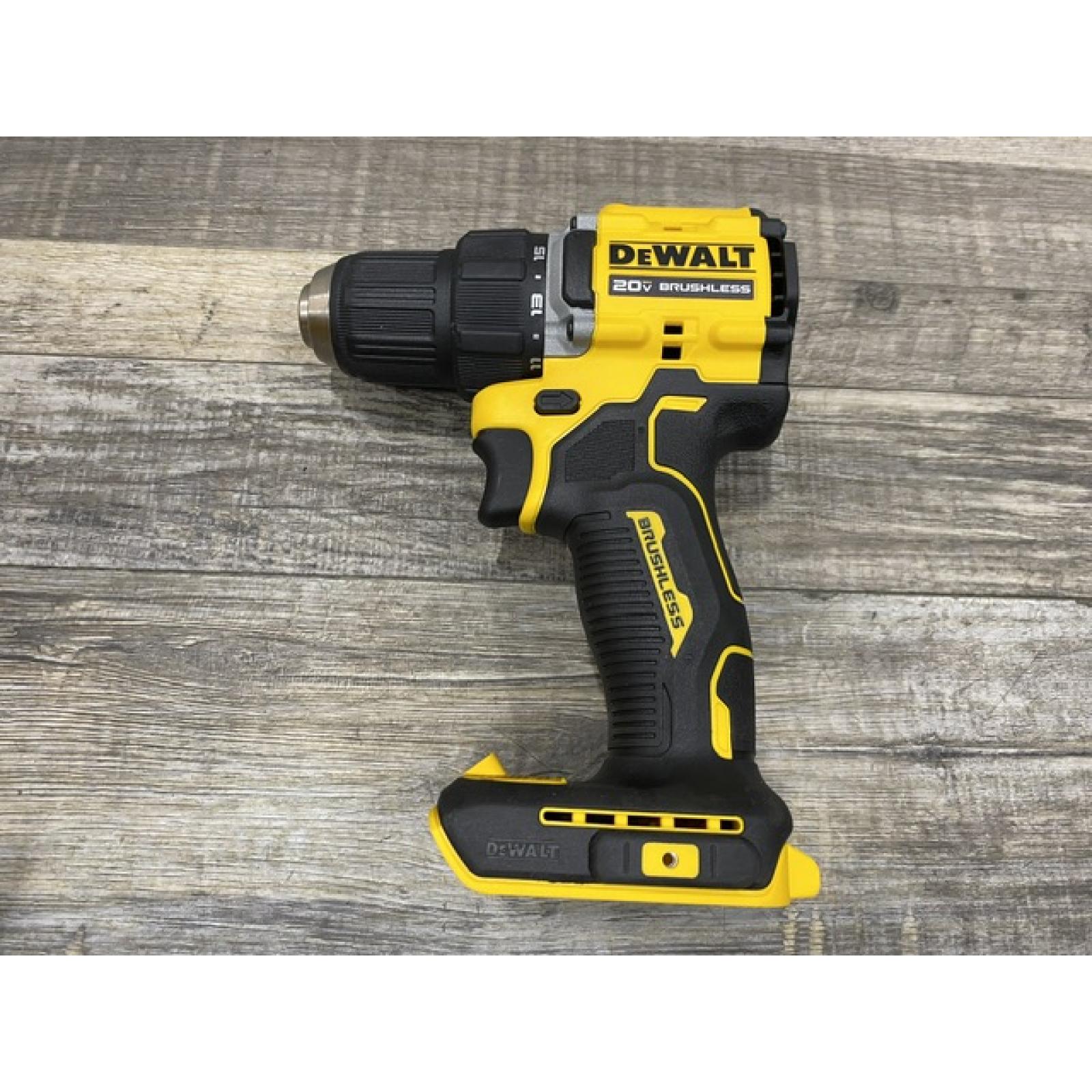 AS-IS DEWALT Atomic 20V Lithium-Ion Cordless Compact 1/2 in. Drill/Driver Kit