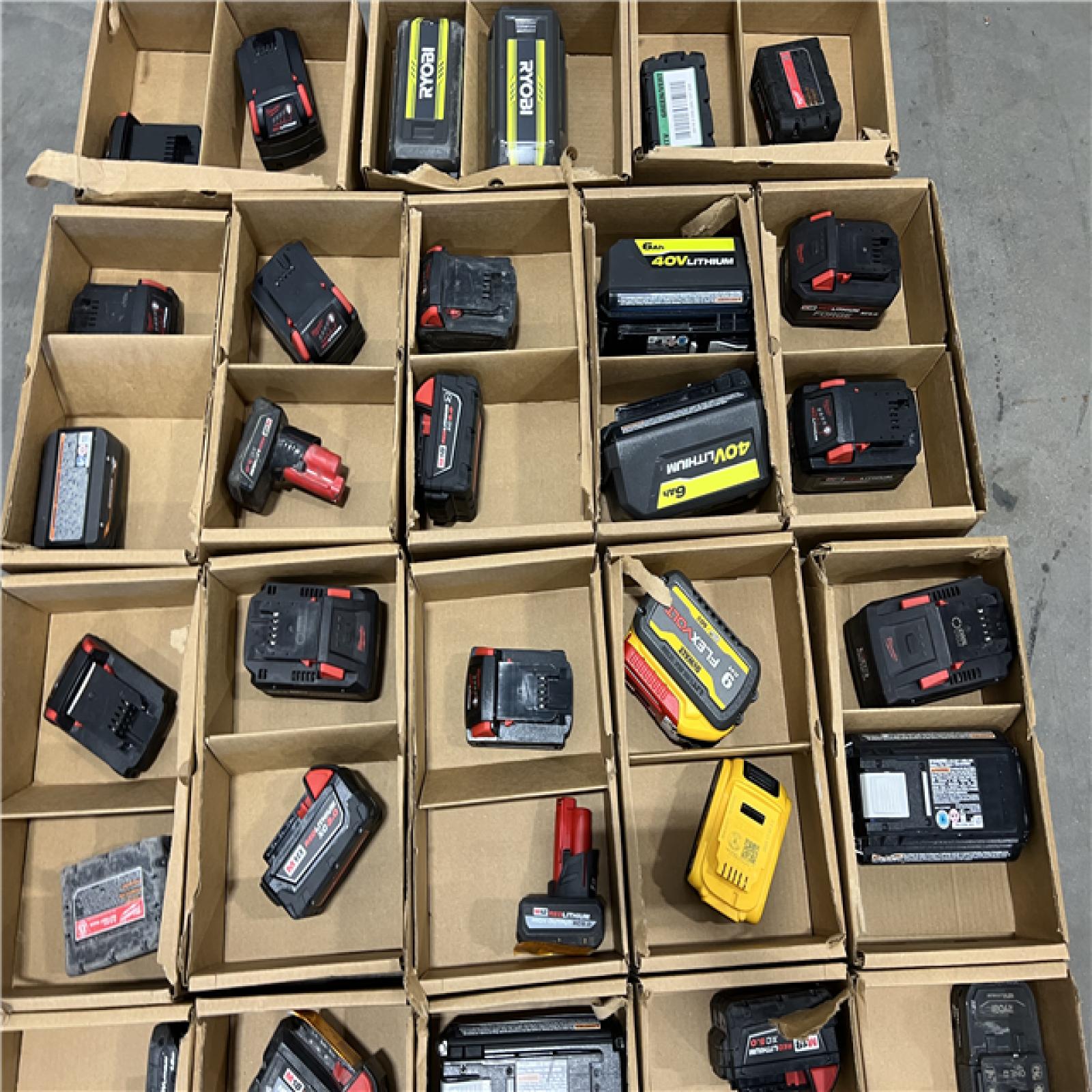 DALLAS LOCATION-  AS-IS BATTERY PALLET