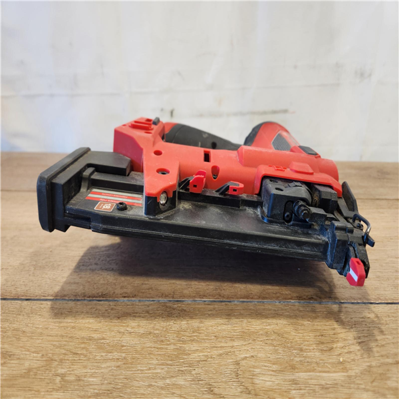 AS-IS- M12 FUEL 12-Volt Lithium-Ion Brushless Cordless 18-Guage Compact Brad Nailer (Tool Only)