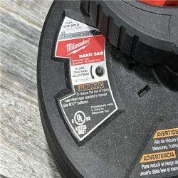 AS-IS Milwaukee 2429-20 M12 12V Cordless Lithium-Ion Sub-Compact Band Saw (Tool Only)