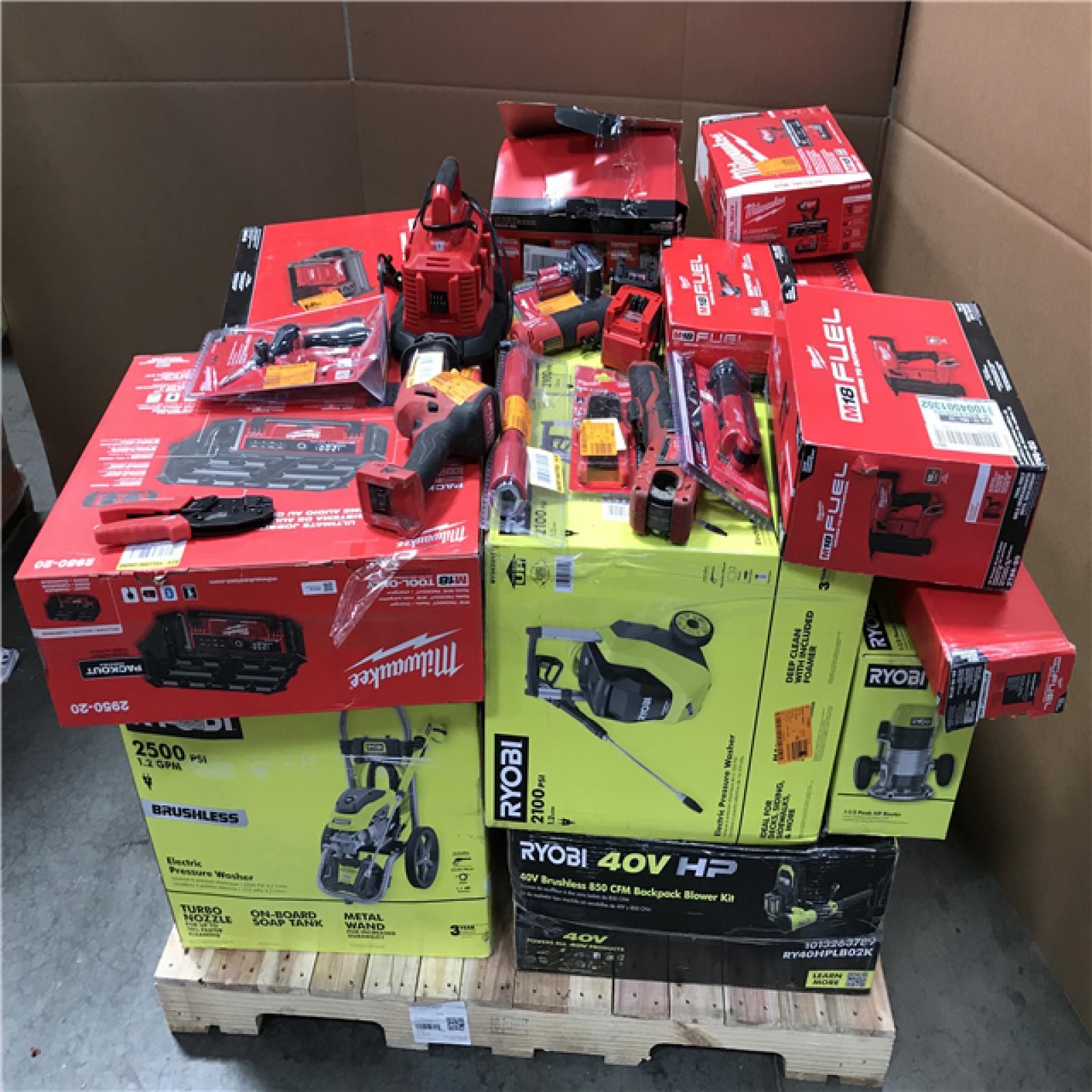 CALIFORNIA AS-IS TOOL PALLET