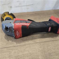 AS-IS Milwaukee FUEL 18-Volt Lithium-Ion Brushless Cordless 4-1/2 in./6 in. Braking Grinder with Paddle Switch (Tool-Only)
