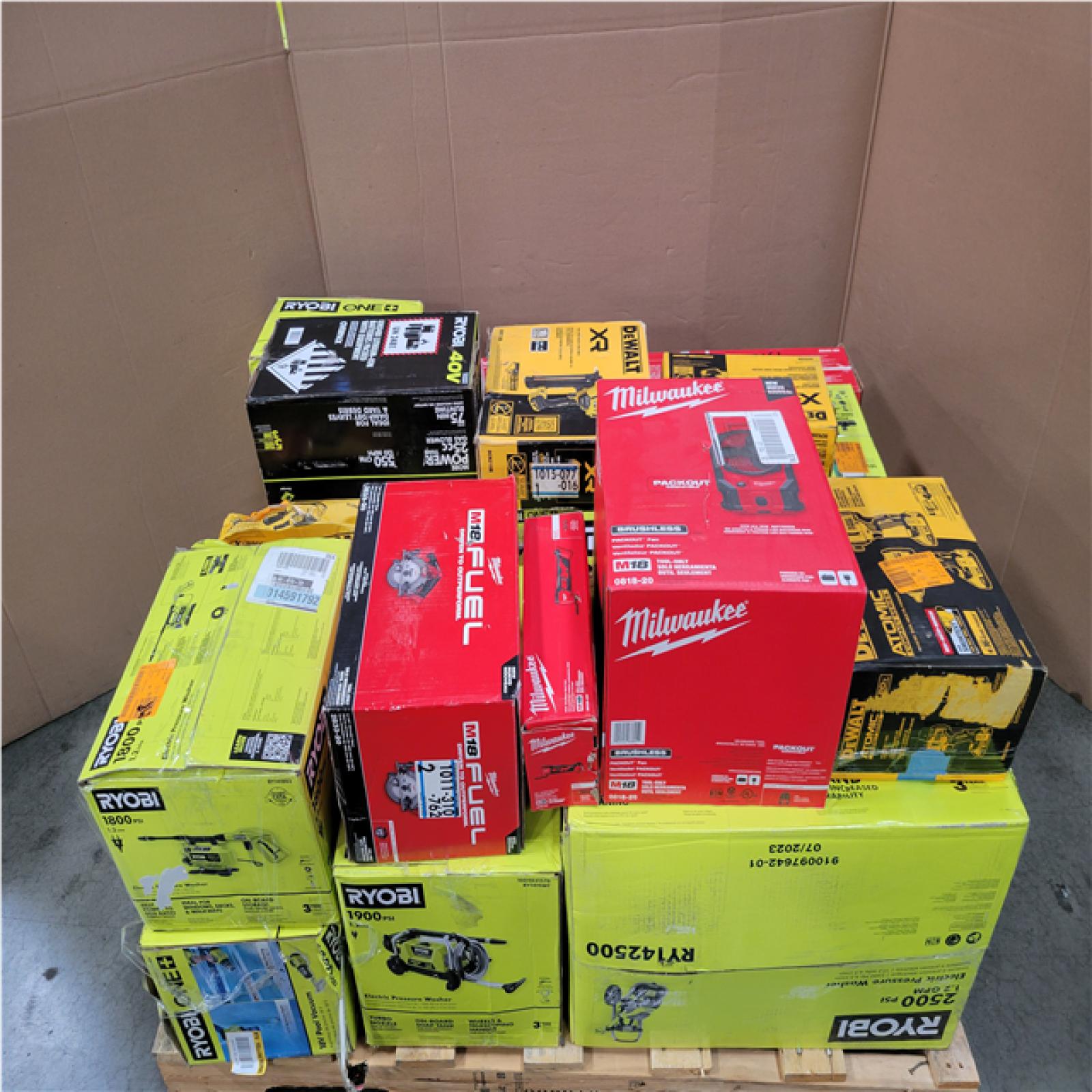 CALIFORNIA AS-IS TOOL PALLET