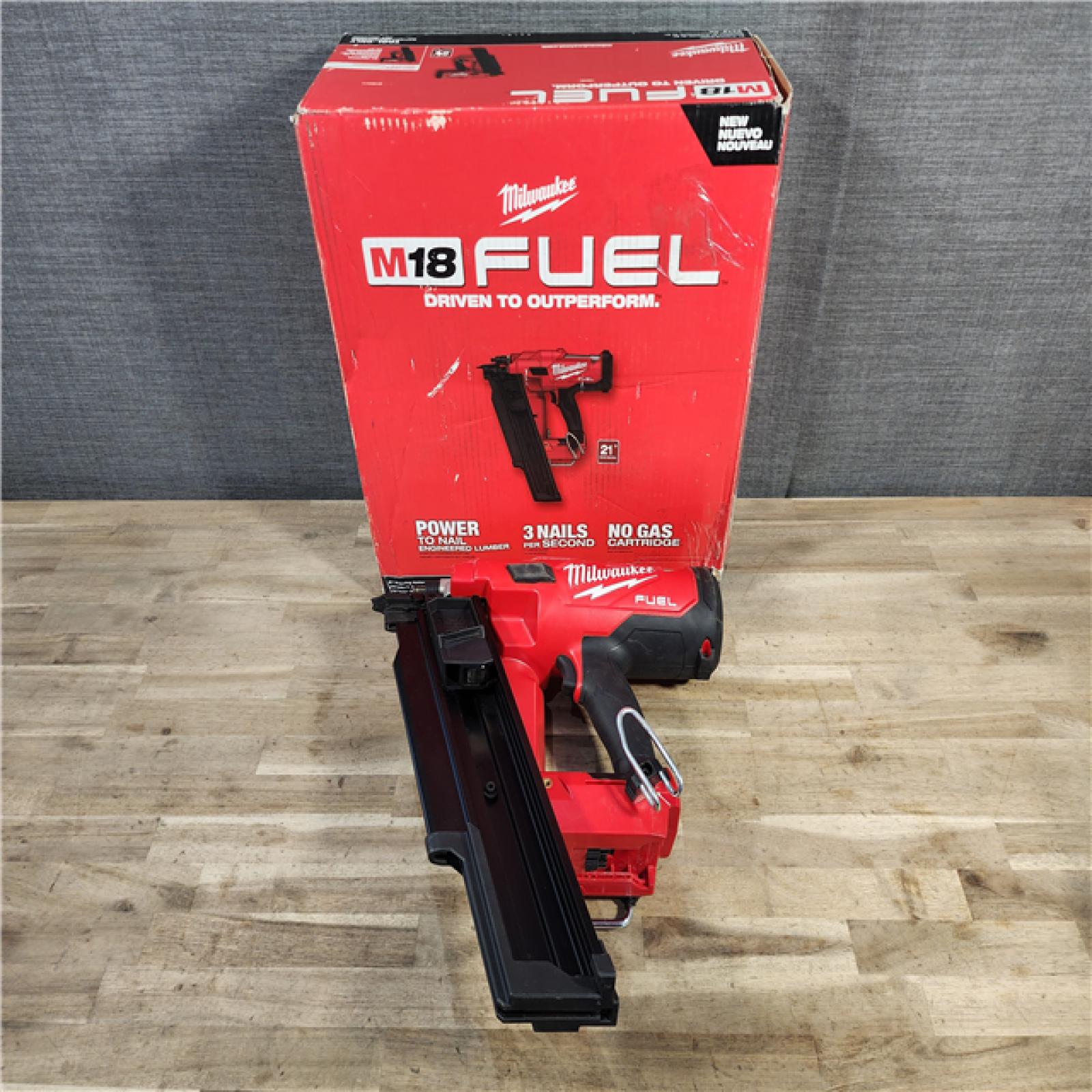 HOUSTON LOCATION - AS-IS Milwaukee 2744-20 M18 FUEL 3-1/2 in. 18-Volt 21-Degree Lithium-Ion Brushless Cordless Framing Nailer (Tool-Only)