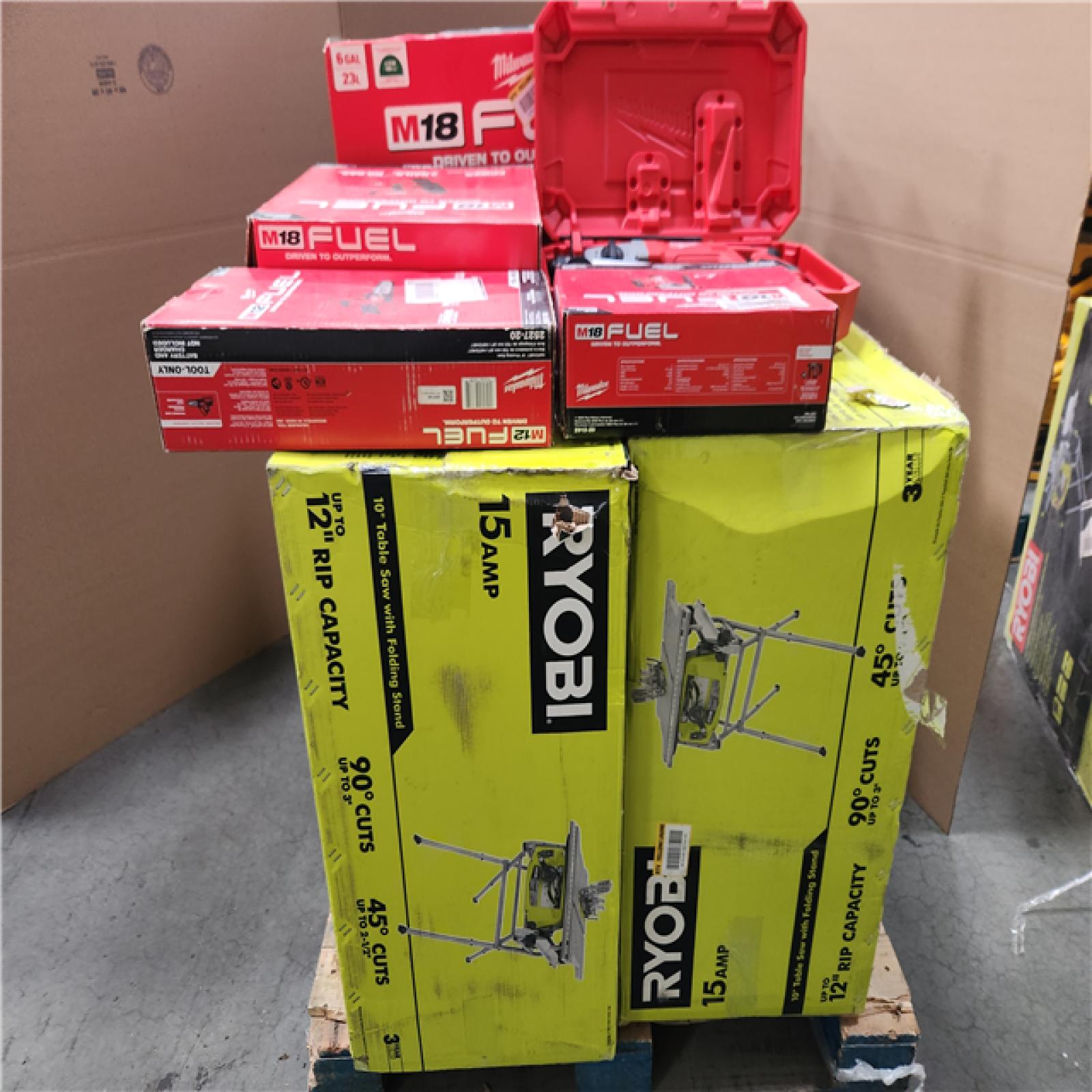 CALIFORNIA AS-IS TOOL PALLET