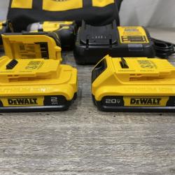 AS-IS DEWALT ATOMIC 20-Volt MAX Lithium-Ion Cordless (2-Tool) Combo Kit
