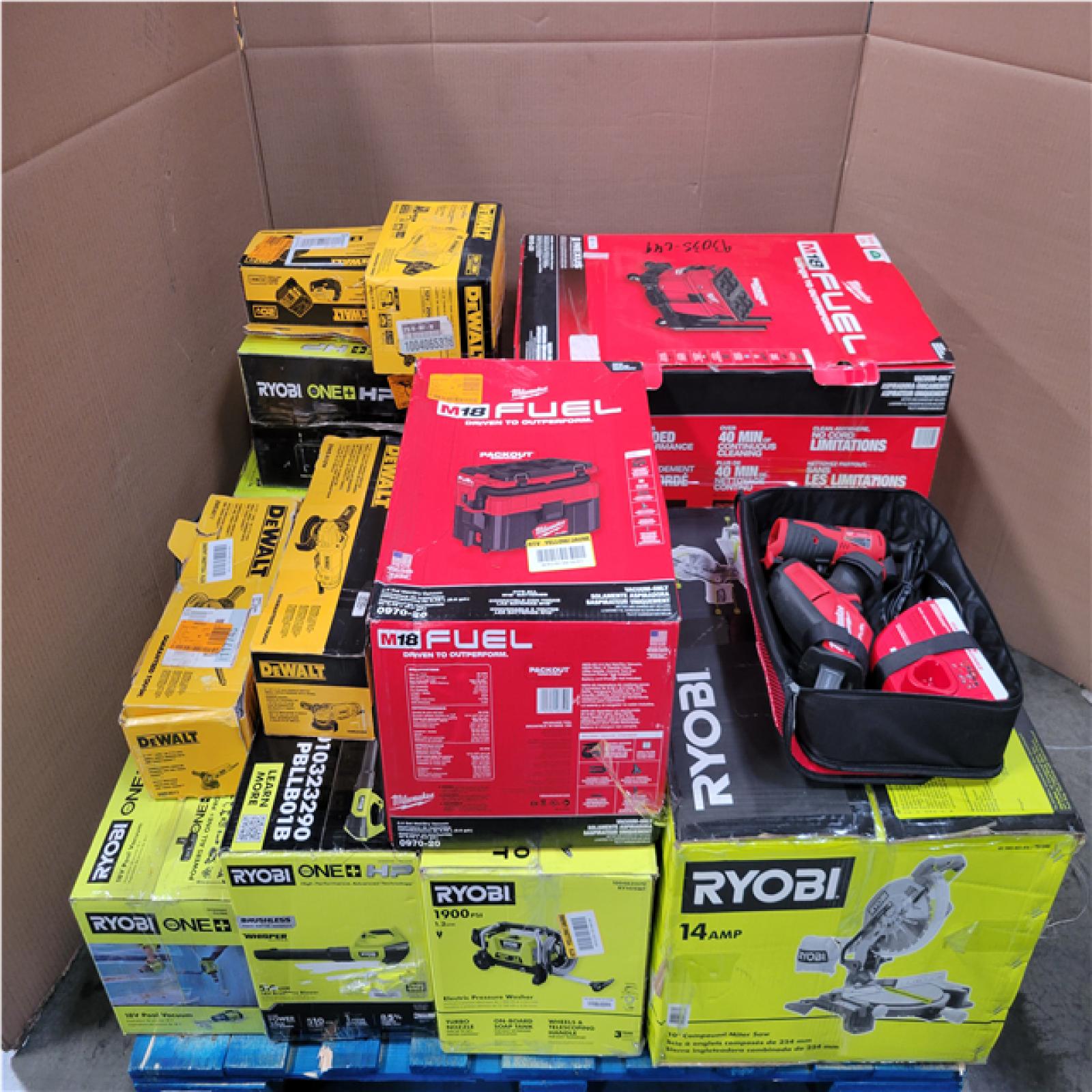 CALIFORNIA AS-IS TOOL PALLET