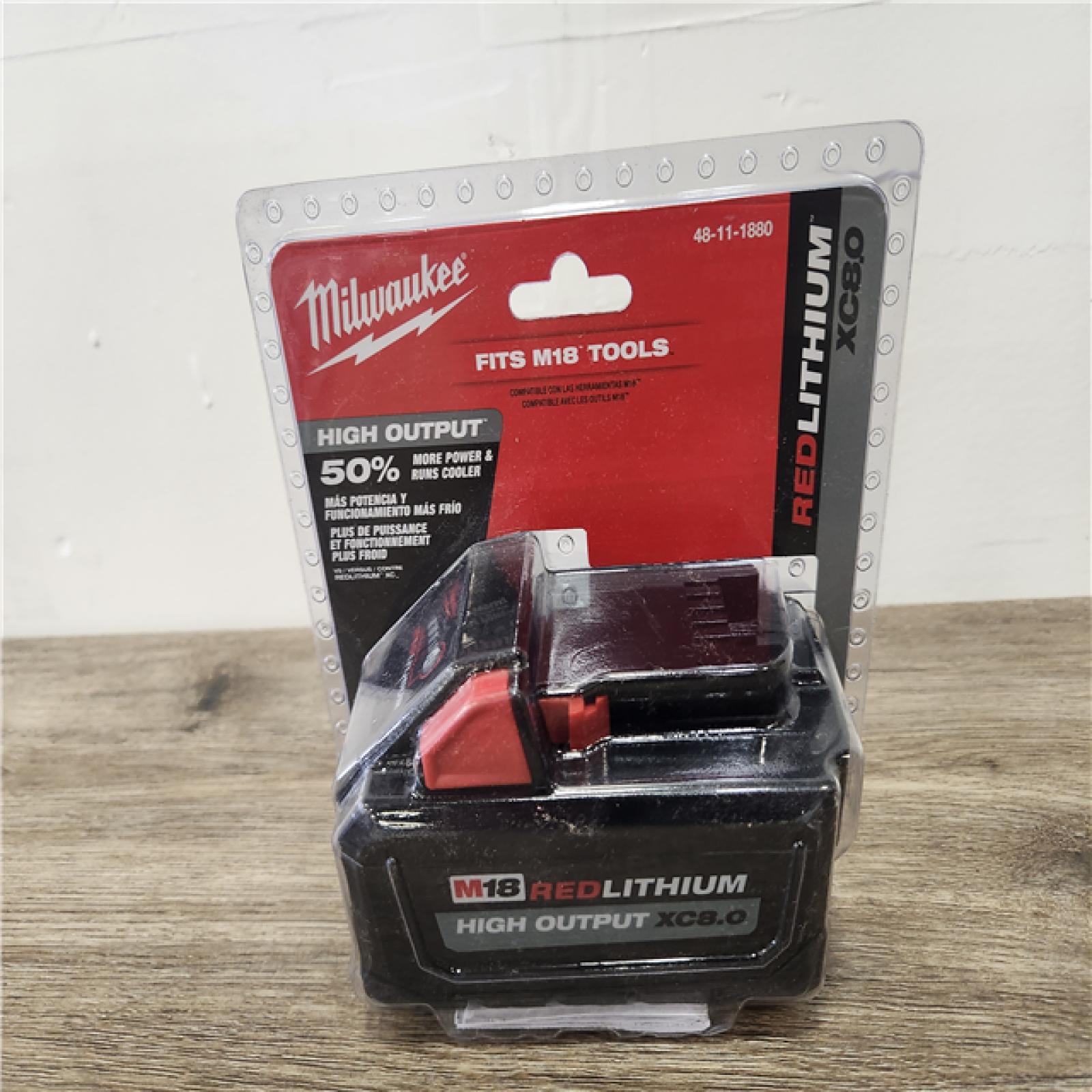 Phoenix Location NEWLY SEALED Milwaukee M18 18-Volt Lithium-Ion HIGH OUTPUT XC 8.0 Ah Battery