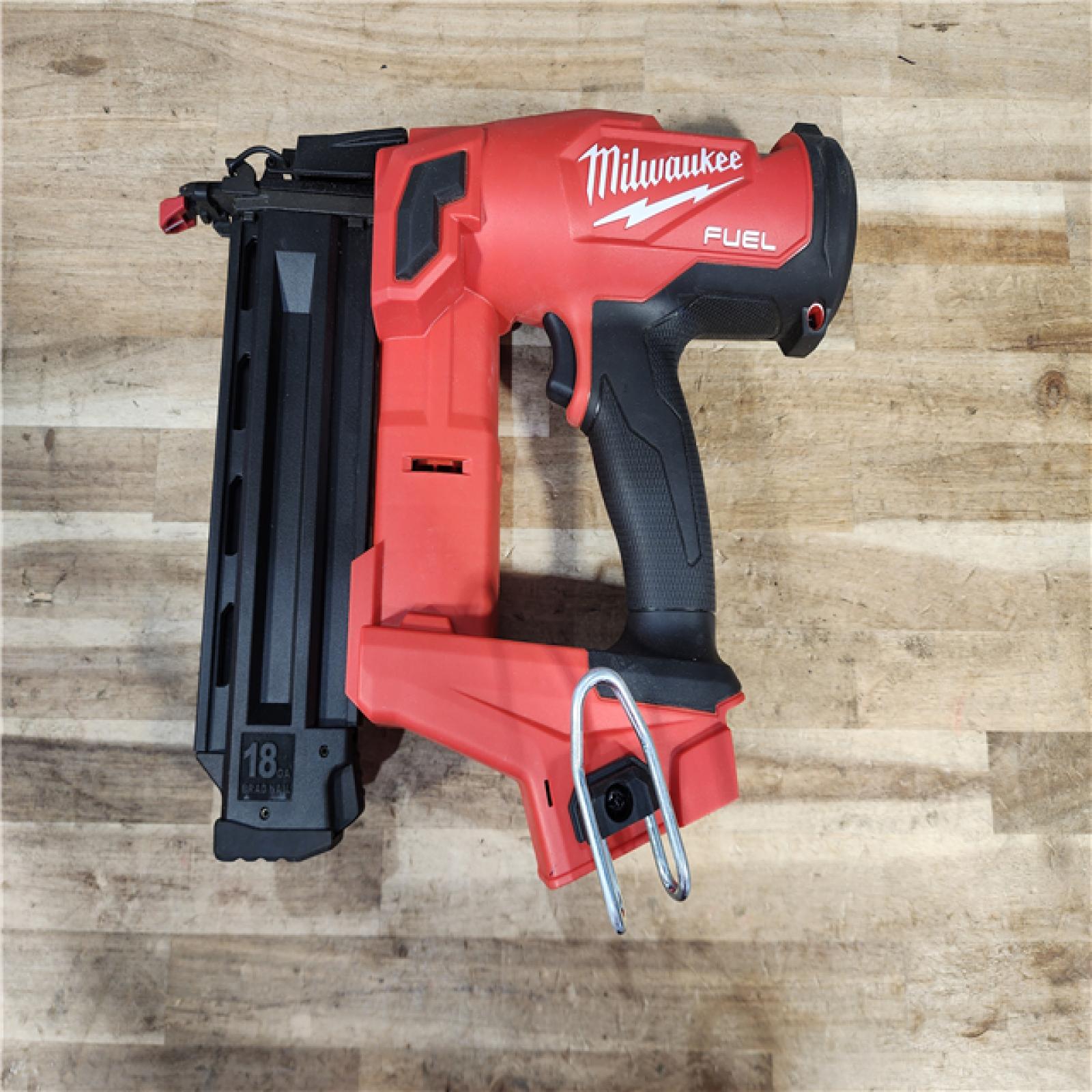 HOUSTON LOCATION - AS-IS Milwaukee FUEL 18-Volt Lithium-Ion Brushless Cordless Gen II 18-Gauge Brad Nailer (Tool-Only)