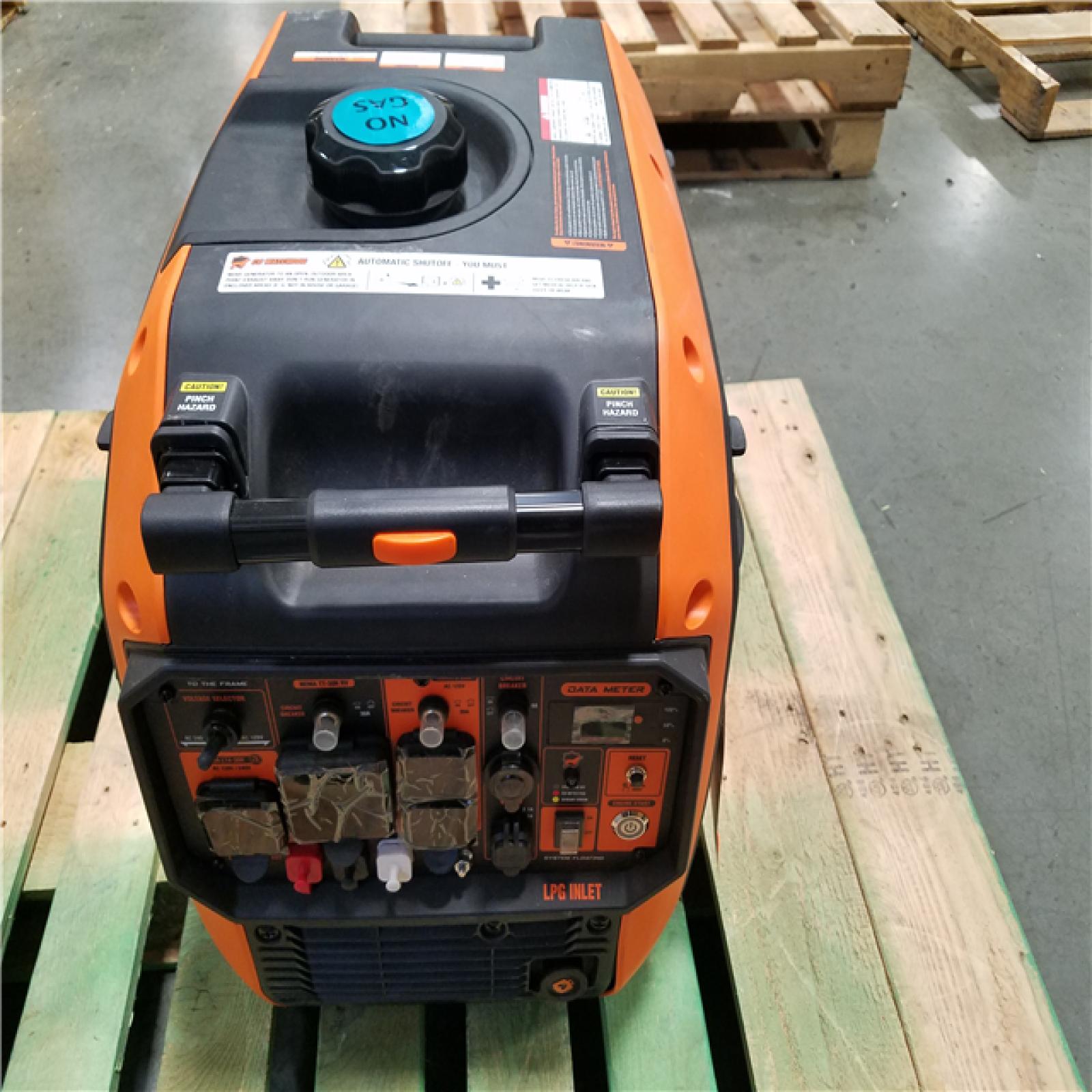 CALIFORNIA AS-IS WEN 6800W INVERTER GENERATOR