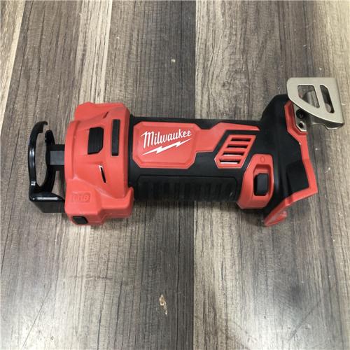 AS-IS Milwaukee 18V Lithium-Ion Cordless Drywall Cut Out Rotary Tool (Tool-Only)