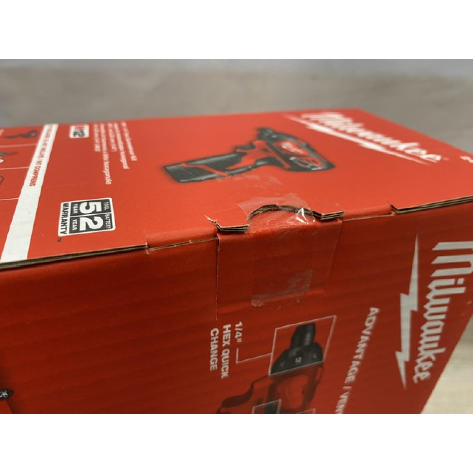 NEW - Milwaukee 12V Lithium-Ion Cordless 1/4 in. Hex Screwdriver Kit