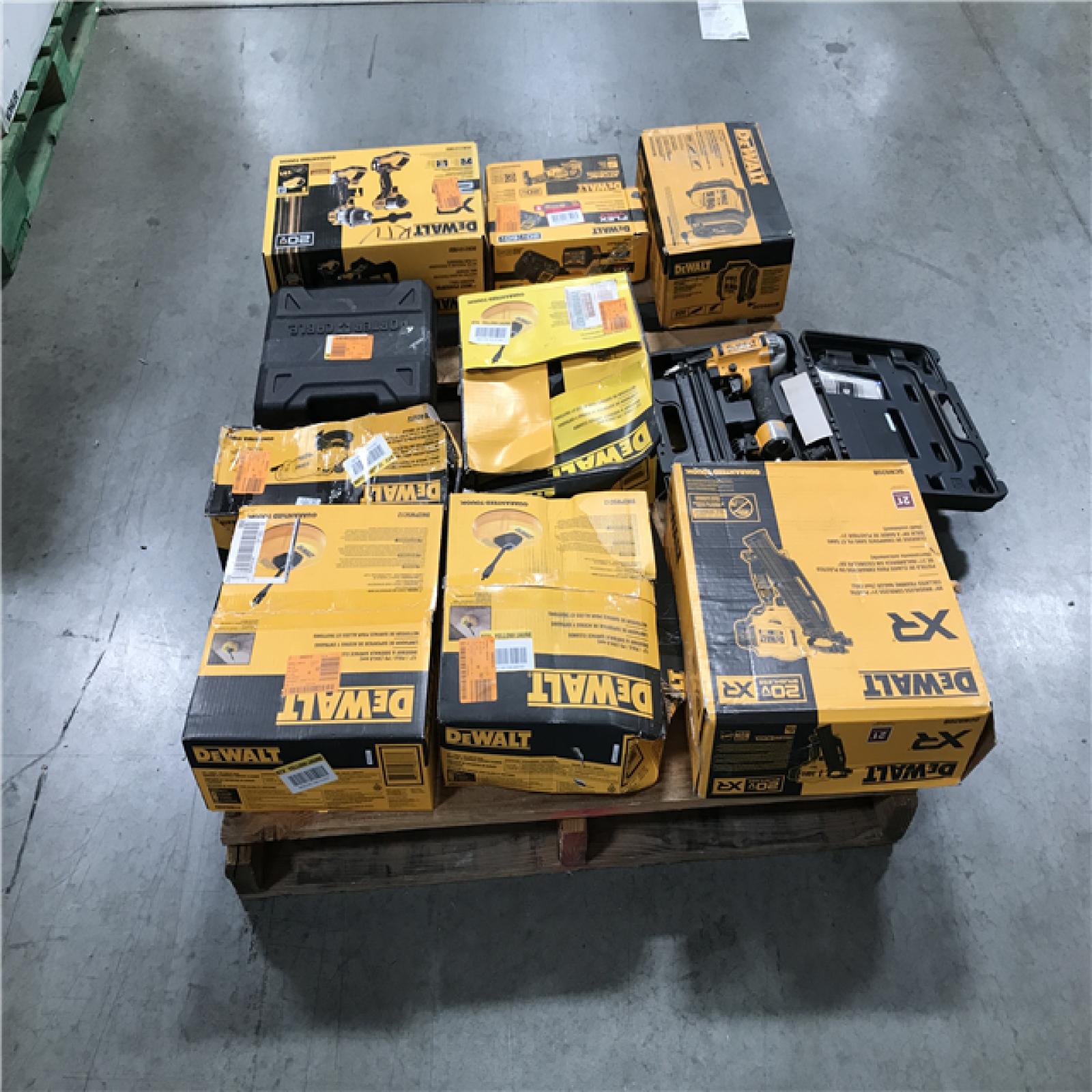 CALIFORNIA AS-IS DeWALT TOOL PALLET