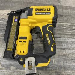 AS-IS DEWALT ATOMIC 20V MAX Lithium Ion Cordless 23 Gauge Pin Nailer Kit