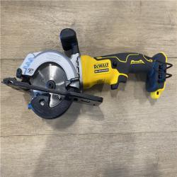 AS-IS DEWALT ATOMIC 20V MAX Cordless Brushless 4-1/2 in. Circular Saw (Tool Only)