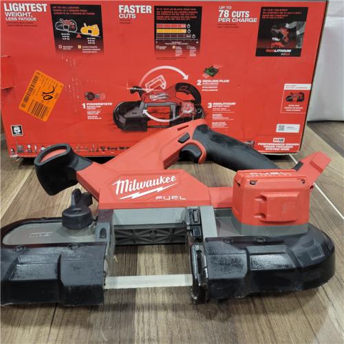 AS-IS Milwaukee M18 FUEL 18V Lithium-Ion Brushless Cordless Deep Cut Band Saw (Tool-Only)