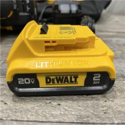 AS-IS DEWALT 20V MAX Lithium-Ion 15-Degree Electric Cordless Roofing Nailer Kit
