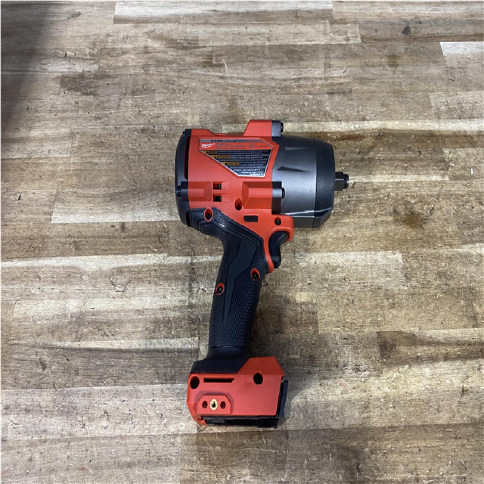 Houston Location AS-IS Milwaukee FUEL 18V Lithium-Ion Brushless Cordless 1/2 in. Impact Wrench with Friction Ring (Tool-Only)