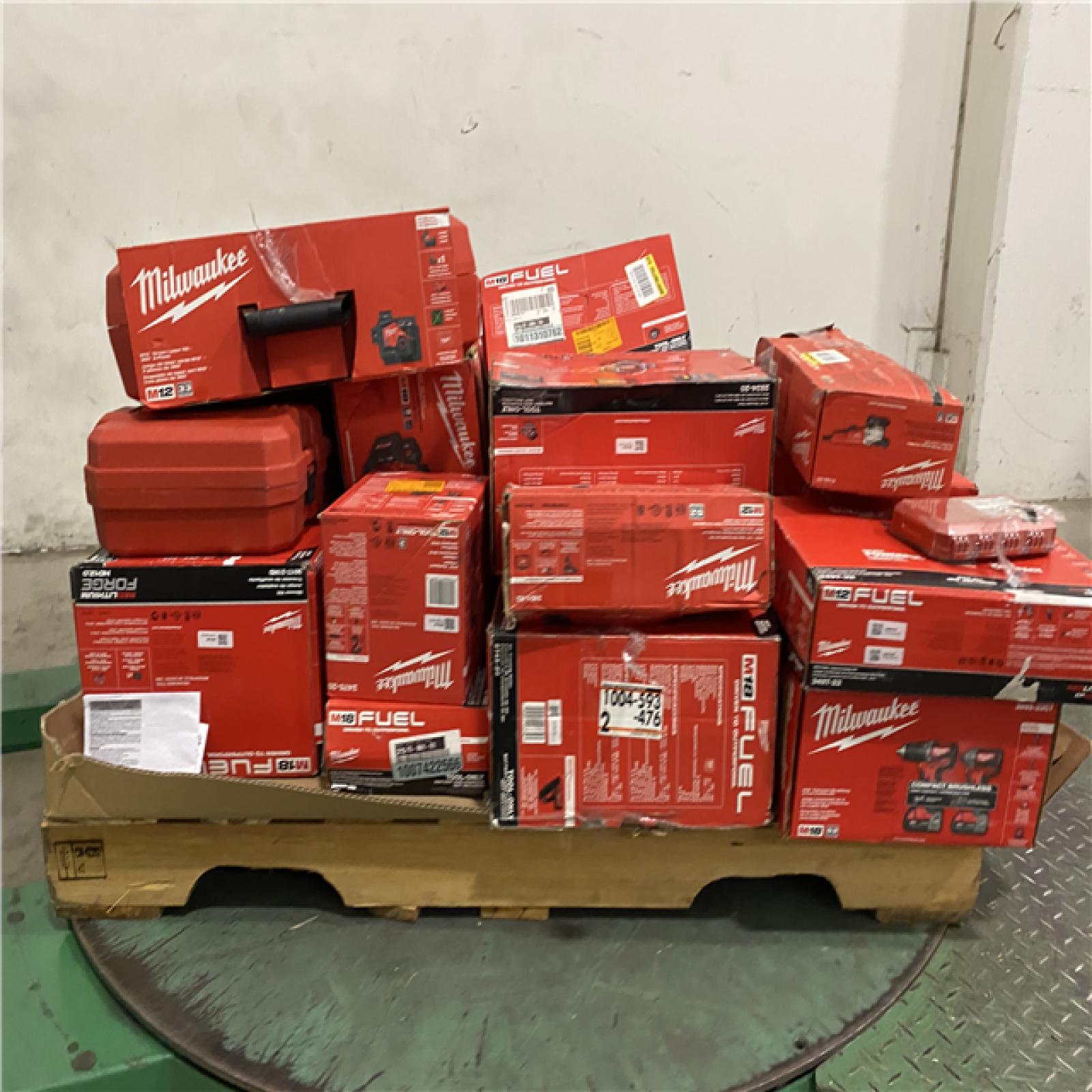 Dallas Location - As-Is MILWAUKEE Tool Pallet