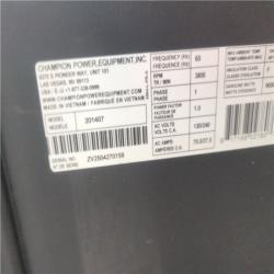 CALIFORNIA AS-IS CHAMPION PORTABLE POWER GENERATOR