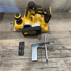 AS-IS DEWALT 20V MAX XR Cordless Brushless 3-1/4 in. Planer (Tool Only)