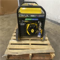 Houston Location - AS-IS Champion Dual Fuel Generator 11500Starting Watts 9200Running Watts