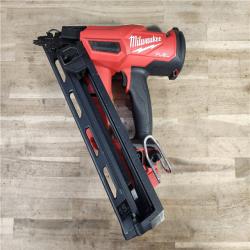 HOUSTON LOCATION - AS-IS Milwaukee 2839-20 M18 FUEL 15 Ga. 18 Volt Brushless Angled Finish Nailer (TOOL ONLY)