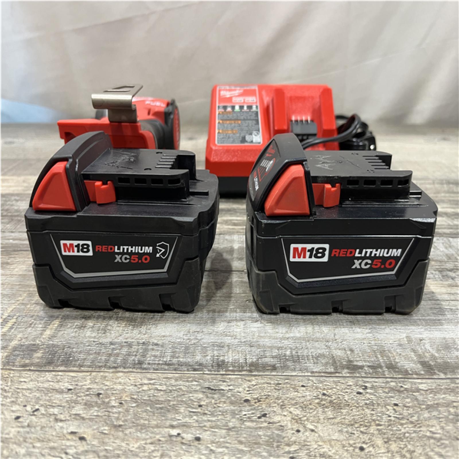 AS-IS Milwaukee FUEL 18V Lithium-Ion Brushless Cordless 1/4 in. Hex Impact Driver Kit