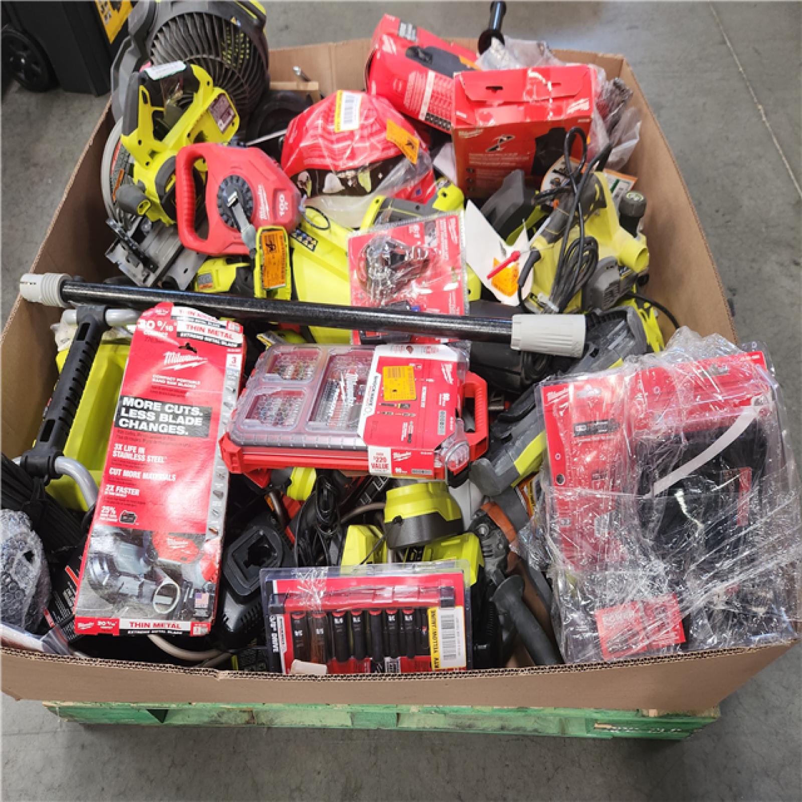 CALIFORNIA AS-IS TOOL PALLET