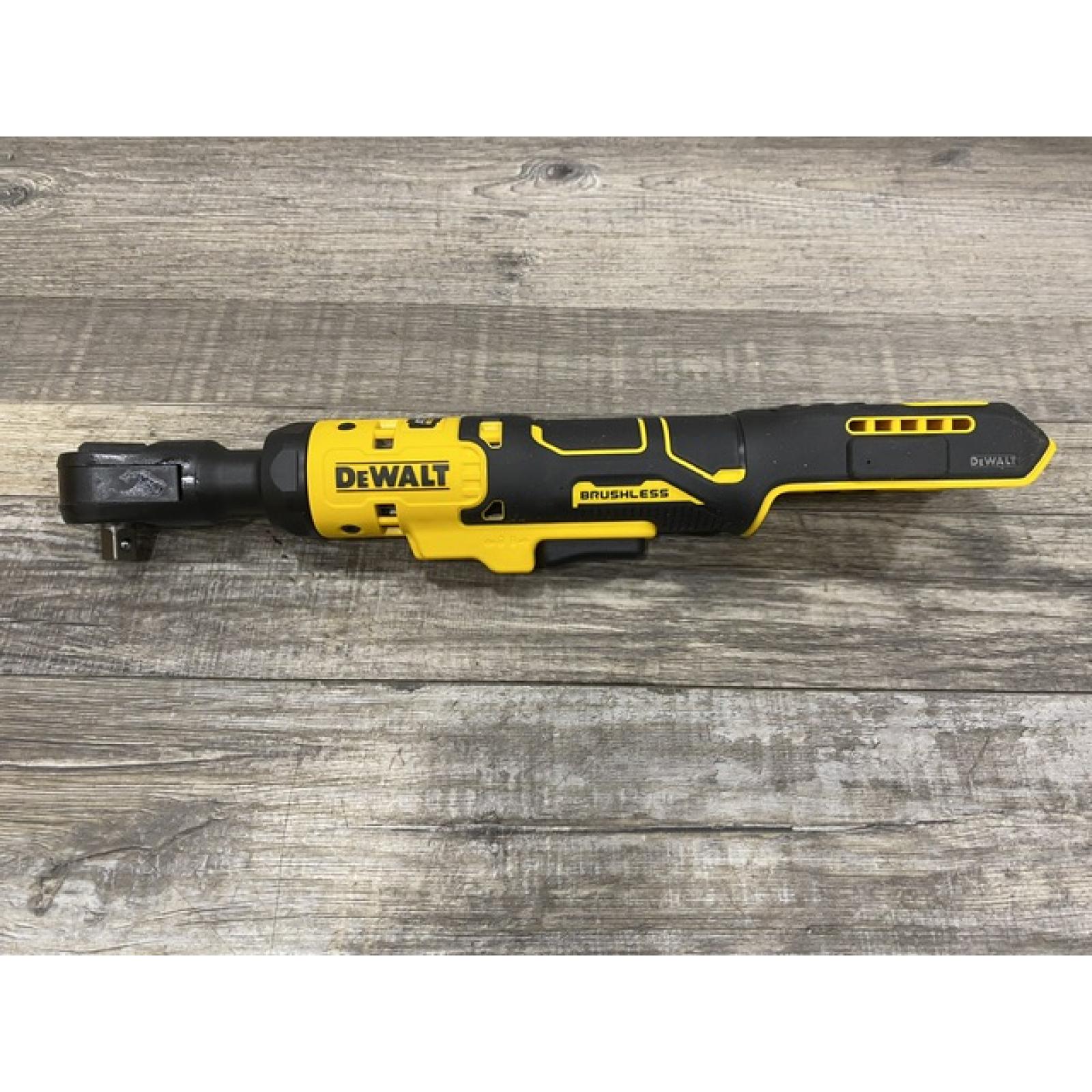 AS-IS DEWALT ATOMIC 20V MAX Cordless 3/8 in. Ratchet (Tool Only)