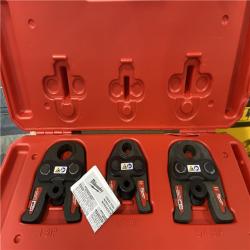 AS-IS - Milwaukee M18 1/2 in.-1 in. Black Iron Press Tool Jaw Kit 58