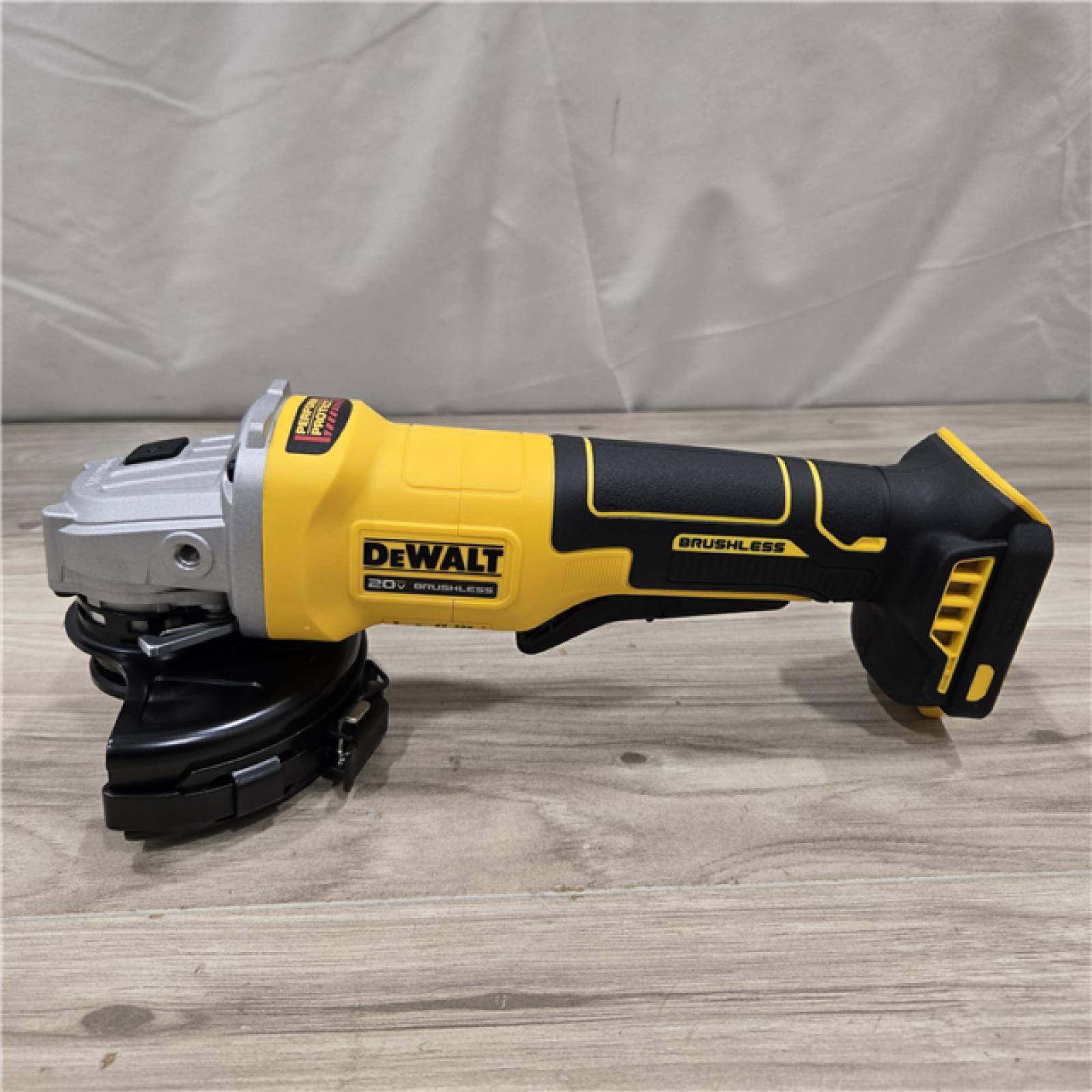 AS-IS DeWalt 20V MAX XR Cordless 4-1/2 in. Small Angle Grinder (Tool-Only)