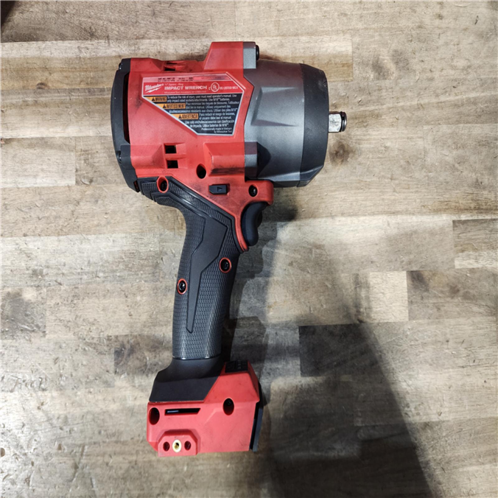 HOUSTON LOCATION - AS-IS Milwaukee M18 1/2 in. Cordless Brushless High Torque Impact Wrench Kit (Battery & Charger)